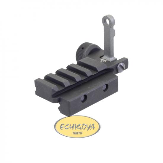 Knight Type Flip Up Rear Sightwith Small Rail