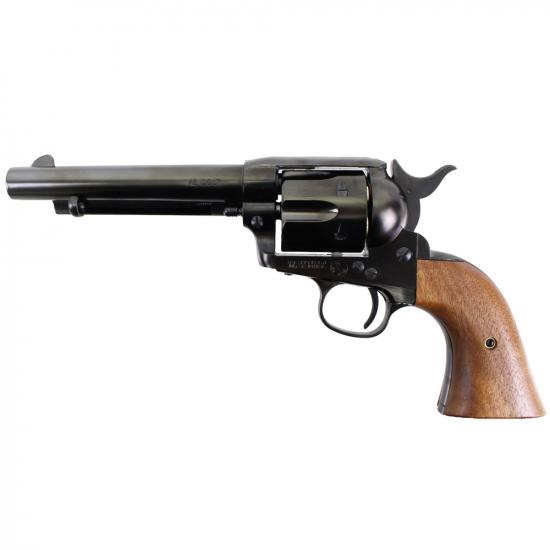 Single Action Army.45 Artillary WディープブラックABS 木製グリップ仕様