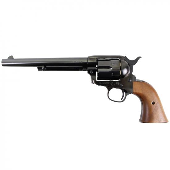 Single Action Army.45 Chivarly WディープブラックABS 木製グリップ仕様