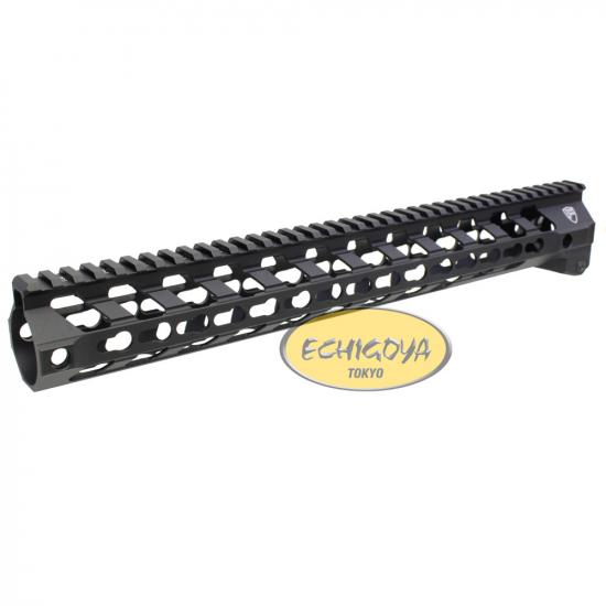 RWA Fortis SWITCH 556 Rail System - 14inch KeyMod Black for M4 AEG Series