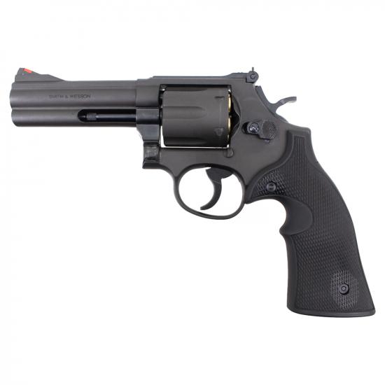 S&W M586 ブラックヘビーウェイト プラグリップ仕様