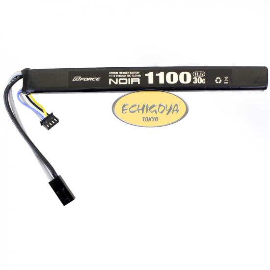 Noir LiPo 11.1V 1100mAh AK対応型 ロングタイプ