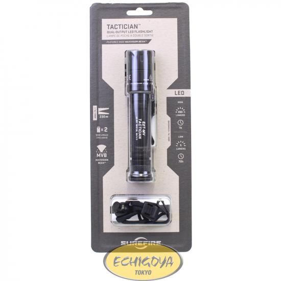 TACTICIAN Dual-Output MaxVision Beam LED Flashlight