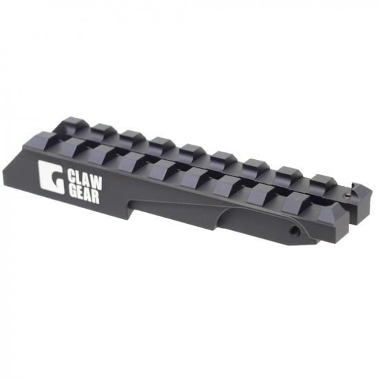 東京マルイ AKM GBB 対応 CLAW GEAR タイプリアサイト レールマウント CLAW GEAR刻印Ver.