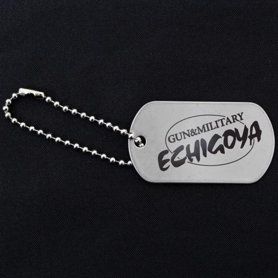 ECHIGOYA ドッグタグ キーホルダー