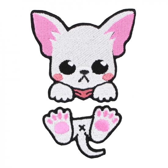 はさみイヌ チワワ(白)