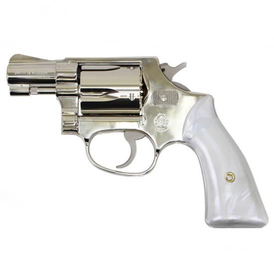 S&W M36 Chiefs Special 2inch Square Butt “Travis” Model Nickel Finish Version.2