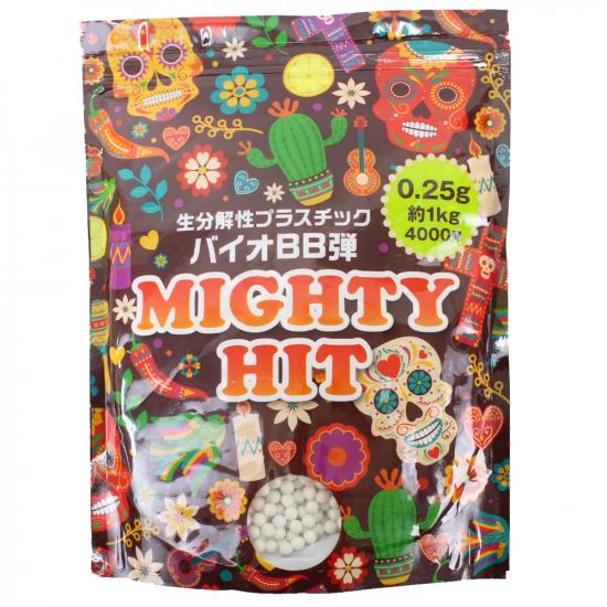 MIGHTY HIT 生分解性 バイオ BB弾 0.25g