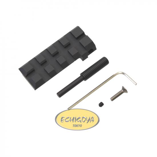 SLONG Airsoft GLOCK用 5スロットレイルドリアサイト BK 東京マルイ/WE対応