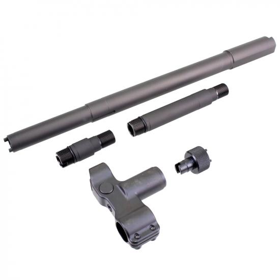 AKM GBBシリーズ対応 Rifle Dynamicsタイプ ガスブロック & アウターバレルセット(12.5 & 14.5 インチ)