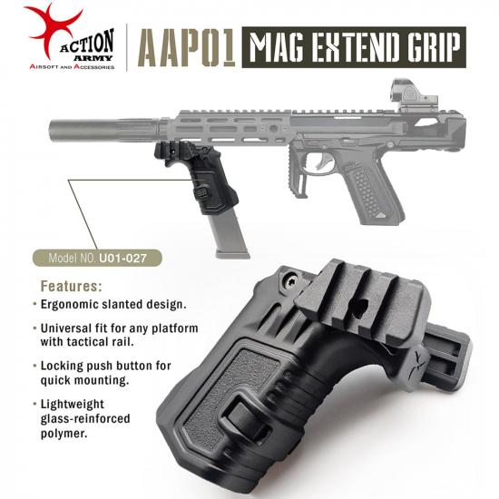 ActionArmy AAP01 アサシン/マグエクステンドグリップ