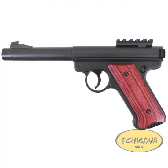 MK-1 .22 Target Pistol SILENT EVO. 木製グリップスムースVer