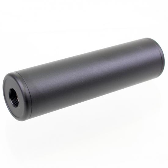 SAA アルミダミーサイレンサー (Φ35×130mm/14mm逆ネジ)