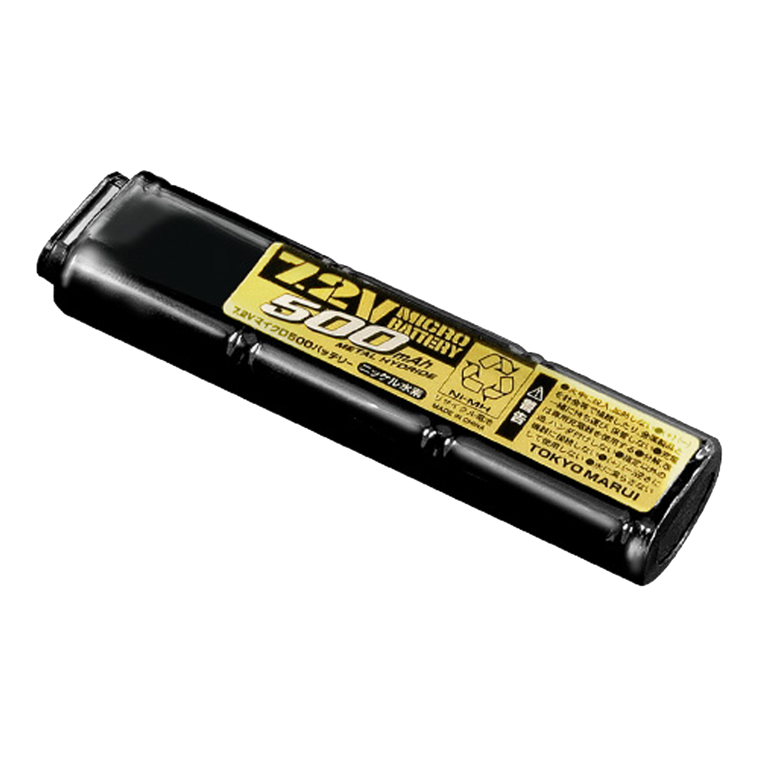 7.2V 500mAh マイクロ500バッテリー