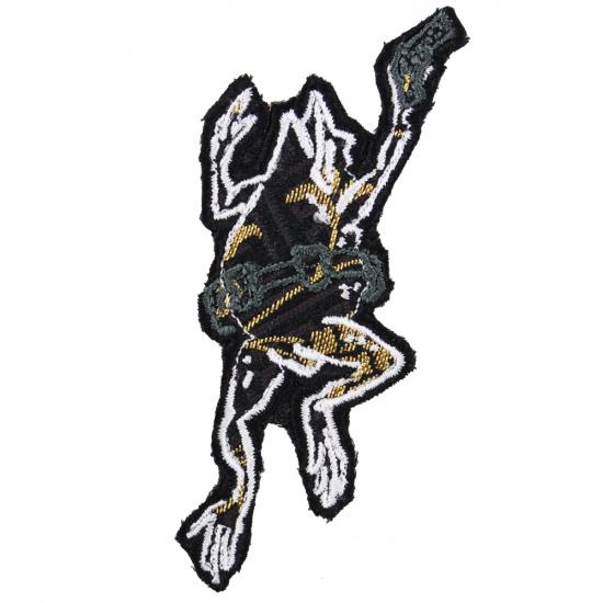 こっくり工房コラボ 鳥獣戯画 蛙:黒