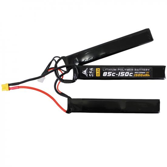 11.1V1500mAh 85C-150C セパレートタイプ XT30Uコネクタ