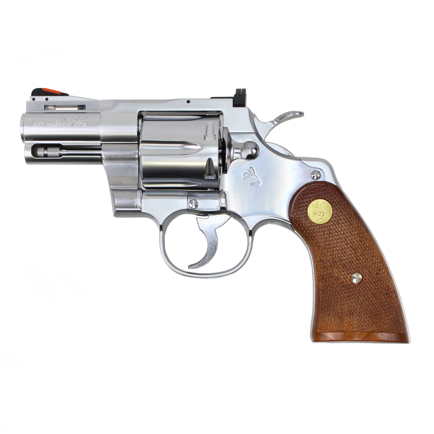 Colt Python .357Magnum 2.5inch “R-model” Stainless Finish モデルガン