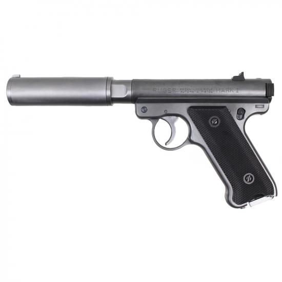 Mk1 アサシンズ サイレンサーモデル エクセレントヘビーウエイト 6mmBB固定式スライドガスガン