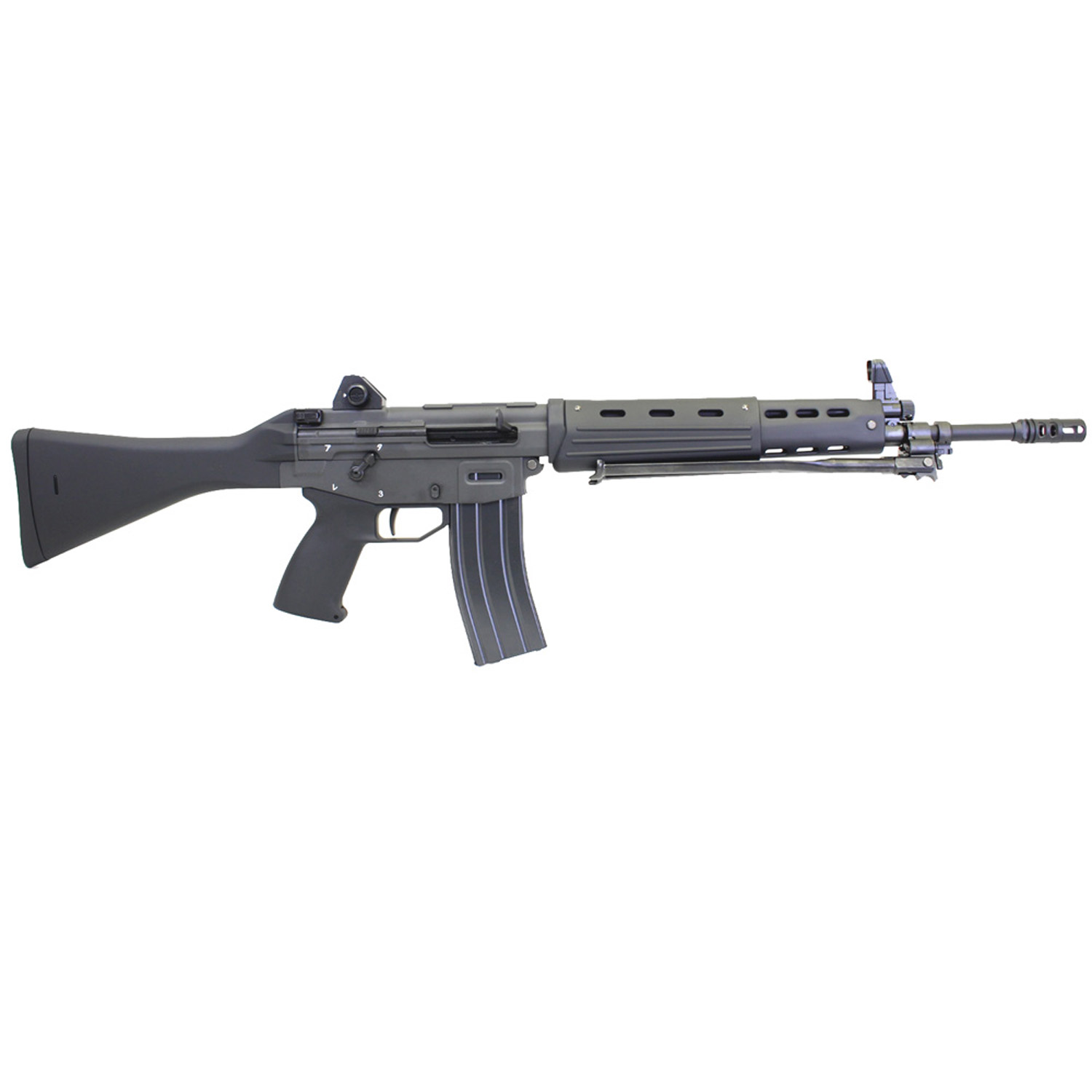 GUN&MILITARY ECHIGOYA / 89式5.56mm小銃 固定銃床型 ガスブロー