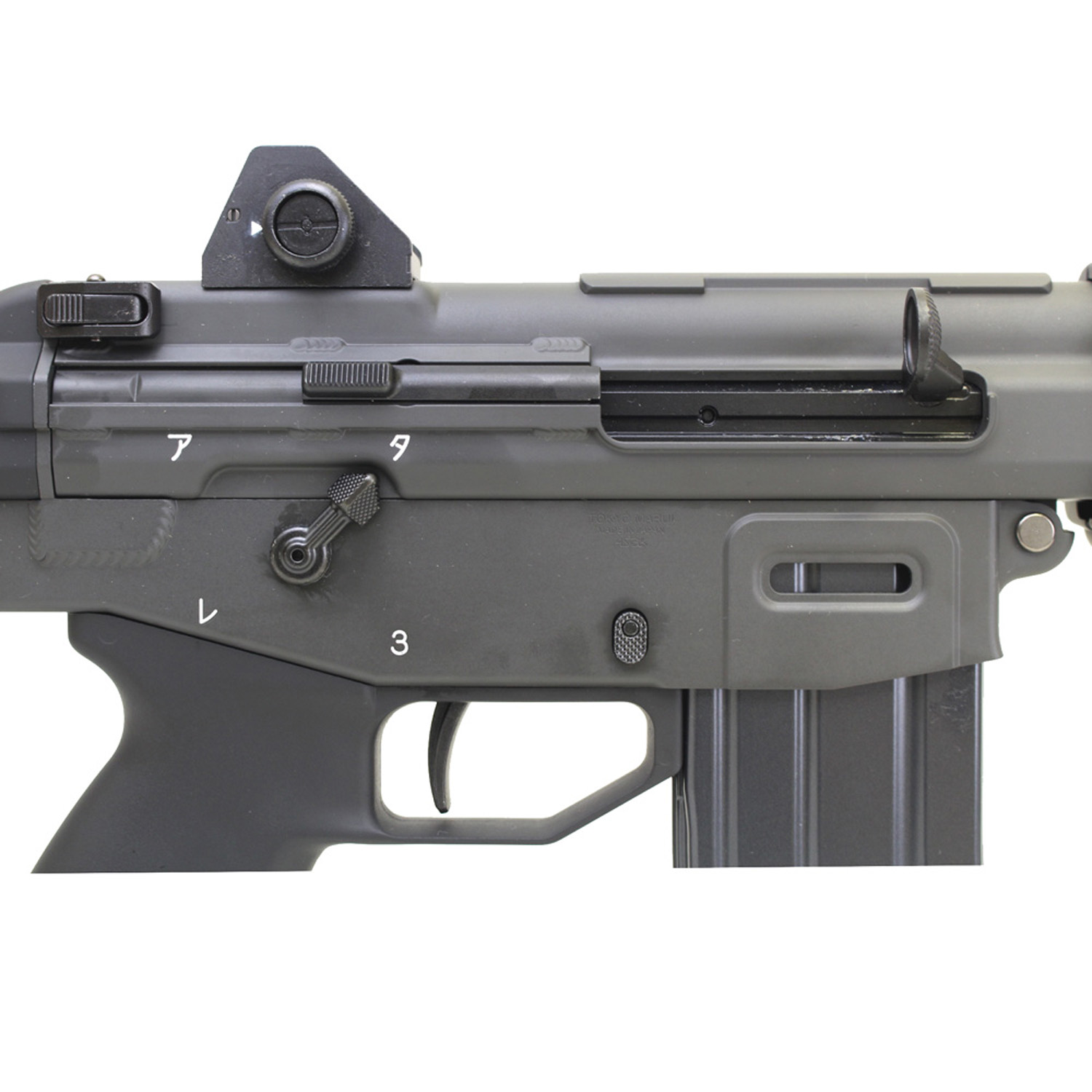 GUN&MILITARY ECHIGOYA / 89式5.56mm小銃 固定銃床型 ガスブロー