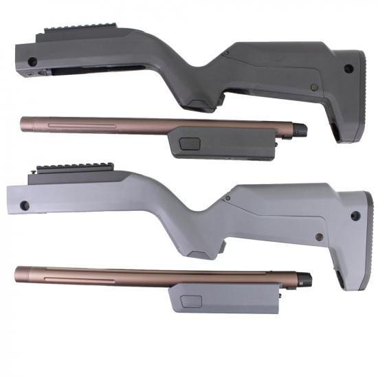 MAGPUL X-22タイプ バックパッカーストックキット (KJ KC02対応) ブロンズフルートバレル