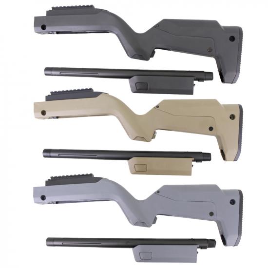 MAGPUL X-22タイプ バックパッカーストックキット (KJ KC02対応) ブラックフルートバレル