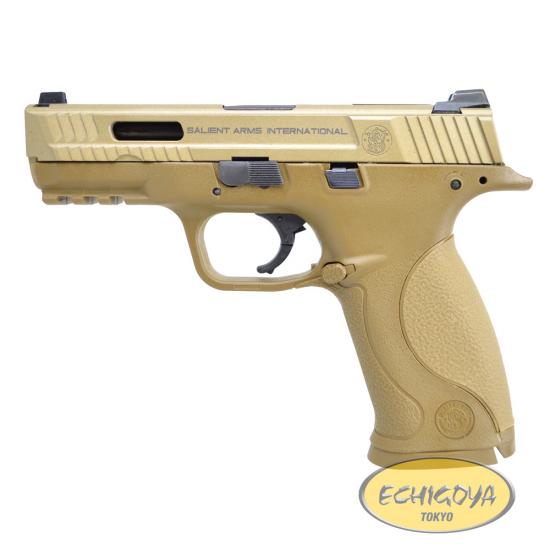 EMG / SAI / Smith & Wesson Licensed M&P 9 Full Size Airsoft GBB Pistol - Tan