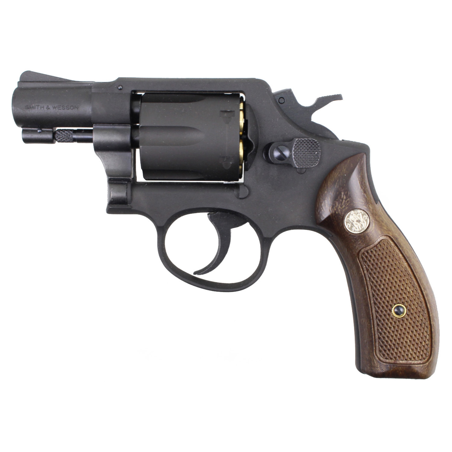 M10 2インチ ブラックヘビーウエイト 木目調プラグリップ仕様