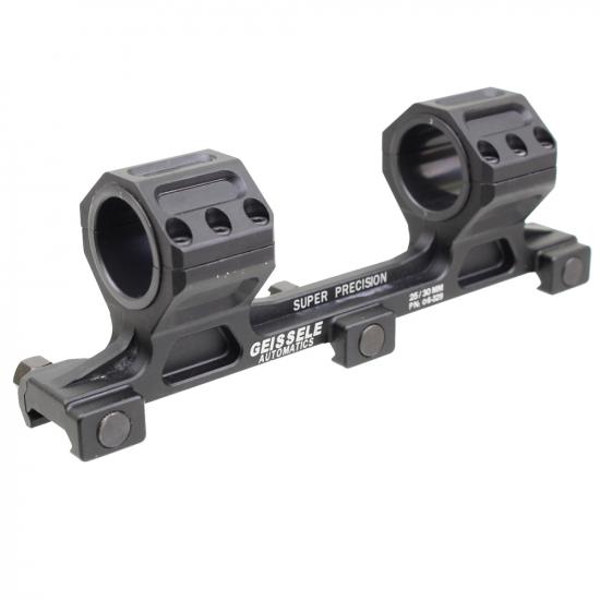 GEISSELE タイプ 25mm/30mm 径 ワンピース スコープマウント ロング BK