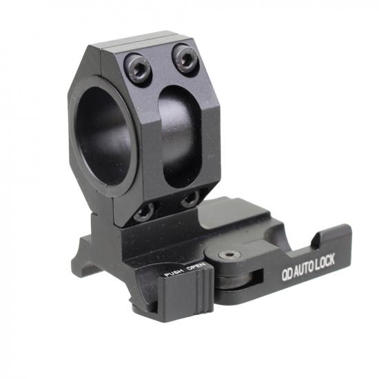American Defense タイプ 25mm/30mm 径 QD マウントリング BK