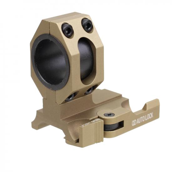 American Defense タイプ 25mm/30mm 径 QD マウントリング DE