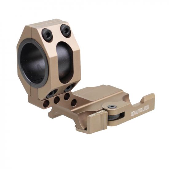 American Defense タイプ 25mm/30mm 径 QD オフセット マウントリング DE