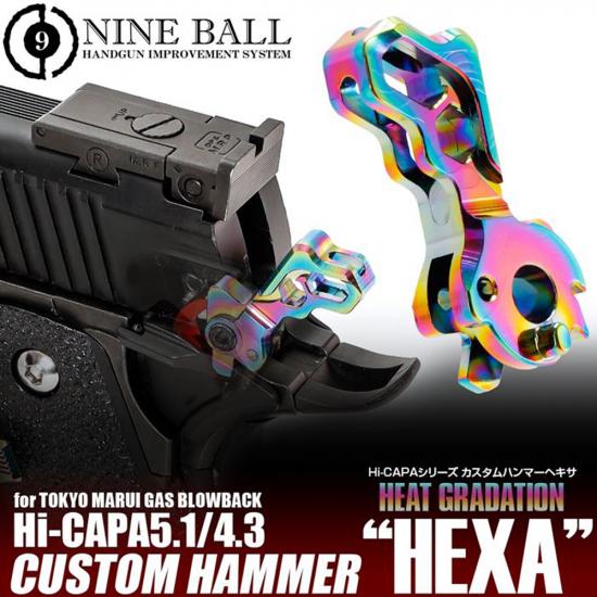 東京マルイ ガスブローバック Hi-CAPA5.1/4.3 カスタムハンマーヘキサ ヒートグラデーション