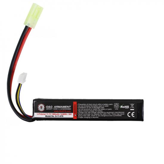 LI-PO バッテリー 11.1V 20C / 800mAh