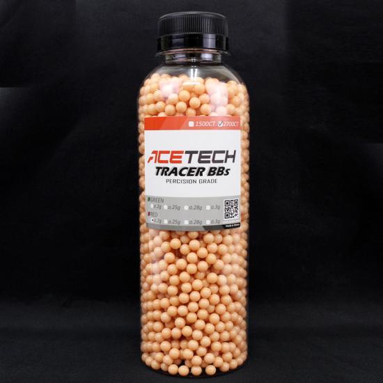 ACETECH プラトレーサーBB弾 (レッド) 0.20g/2700発