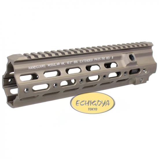 HK416用 GEISSELEタイプ SMR 10.5インチ ハンドガード DE マルイ次世代HK416対応