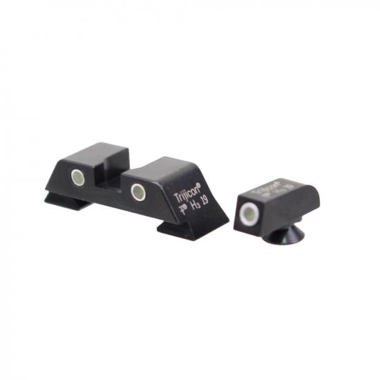 GHK/ VFC GLOCK GBB シリーズ対応 Trijicon GL-01タイプ スティールサイトセット
