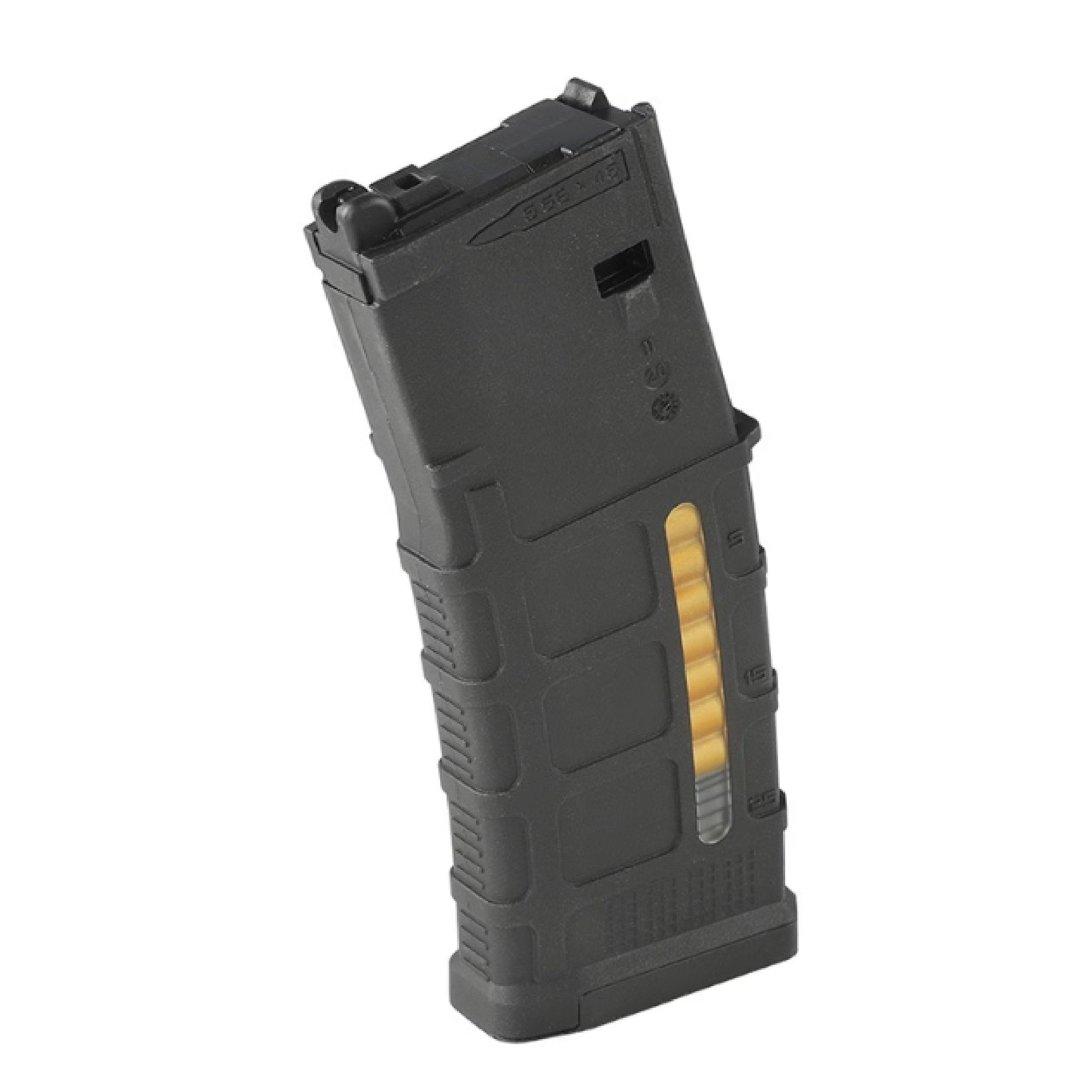 DE Airsoft DMAG AR/M4 GEN M3 Window仕様 ガスマガジン (東京マルイMWS対応) Black