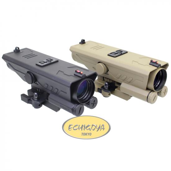 DELTA 4X30 Scope w/White & Red NAV LED