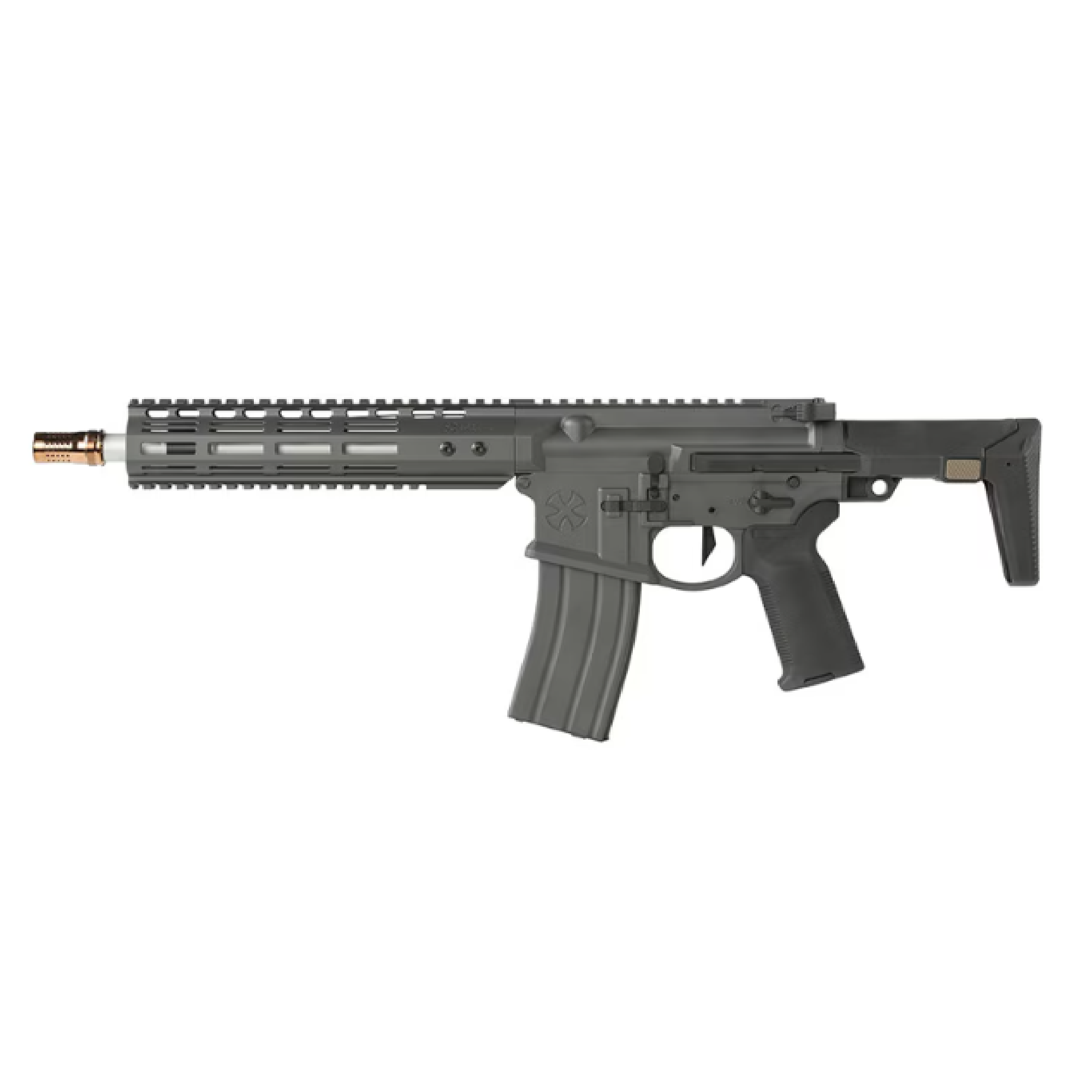 EMG/DE Airsoft NOVESKE N4 GHETTO BLASTER 10.5inch ガスブローバックライフル Sniper Grey (OfficialLicense)