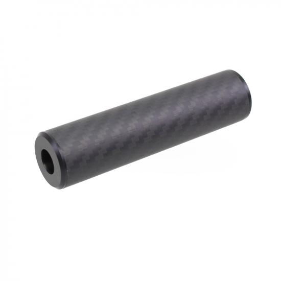 GAW製LCP用サプレッサー対応超軽量カーボンサイレンサー 100mm 25mm M10P0.75