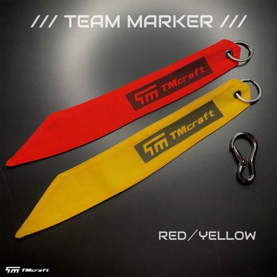 チームマーカーストラップ RED/YELLOW