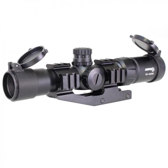 3 Colar Illuminated 1.5-4×28 ライフルスコープ(ワンピースマウント)