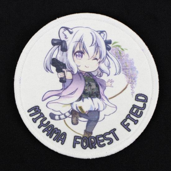 みやまフォレストフィールド X YAMAME PROJECT. みやまフォレストフィールド「ふじたん」ワッペン