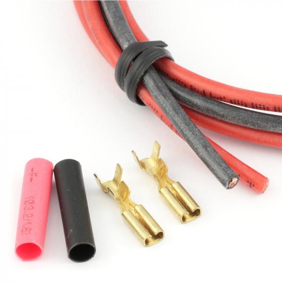 Low Resistance Wire 2x 60cm [2x 2ft]