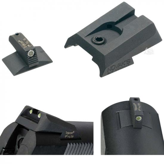 東京マルイMEU/Night Warrior専用 Trijicon NOVAKタイプ フロント&リアサイト