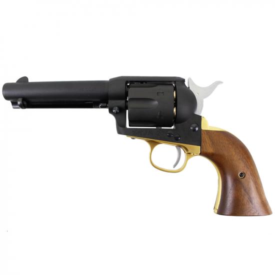 Single Action Army.45 Civilian ブラススタイルヘビーウエイト 木製グリップ仕様
